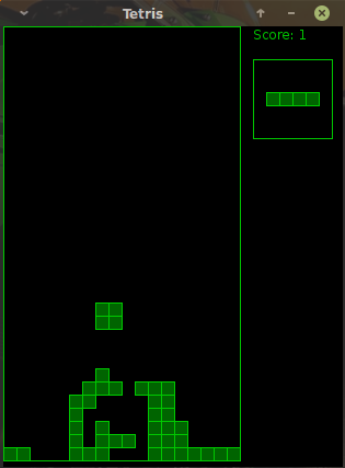 Tetris - java based game